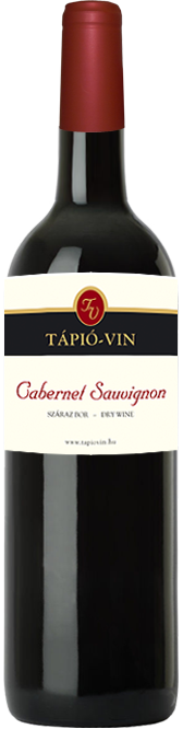 Cabernet Sauvignon vörös bor, Tápió-Vin Kft.